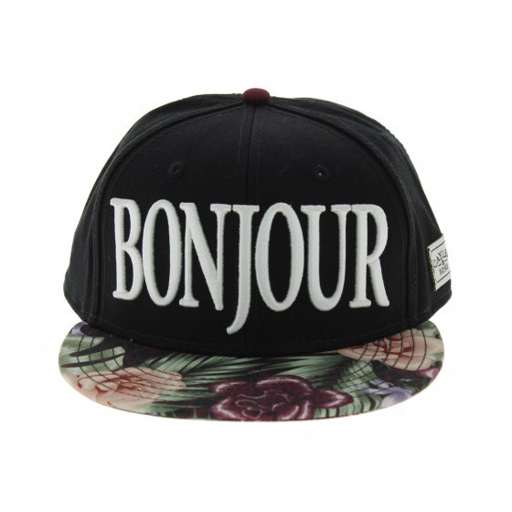 Casquette Snapback C&S - Bonjour Noire