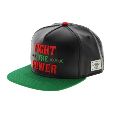 Casquette Snapback - Fight the power Reference : 5527 | Chapellerie Traclet