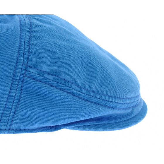 Casquette Plate Paradise Coton bleu azur Stetson