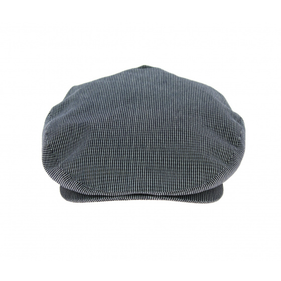 Barrel Navy Stripes Flat Cap - Brixton Barrel Navy Stripes Flat Cap - Brixton