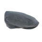 Barrel Navy Stripes Flat Cap - Brixton