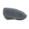 Casquette plate Barrel Navy Stripes - Brixton Reference : 5543 | Chapellerie Traclet