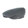 Casquette plate Barrel Navy Stripes - Brixton Reference : 5543 | Chapellerie Traclet