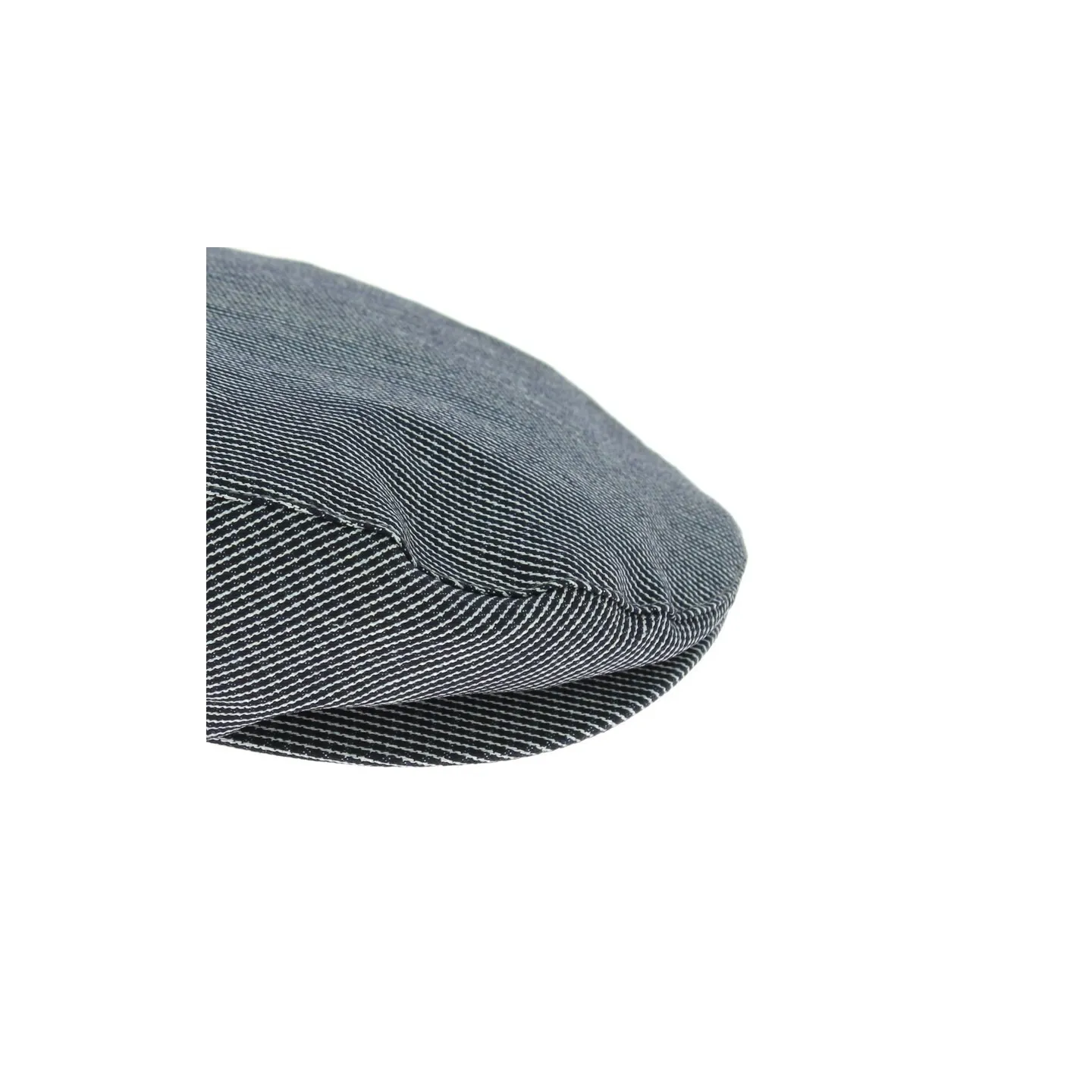 Casquette plate Barrel Navy Stripes - Brixton Reference : 5543 | Chapellerie Traclet