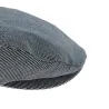 Barrel Navy Stripes Flat Cap - Brixton Reference: 5543 | Traclet Hat Shop