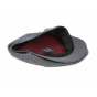 Barrel Navy Stripes Flat Cap - Brixton