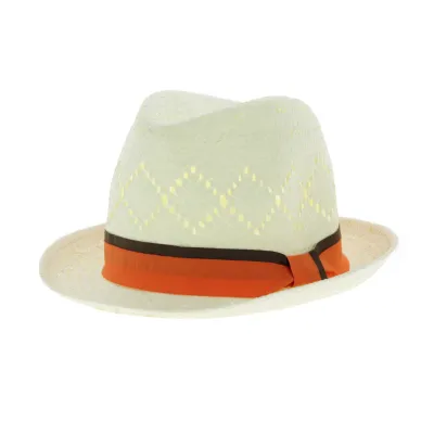 Kailua trilby hat - straw paper trilby Reference: 5557 | Traclet Hatmakers