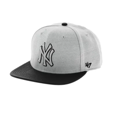 Casquette NY Yankees grise - 47 Brand Reference : 5563 | Chapellerie Traclet