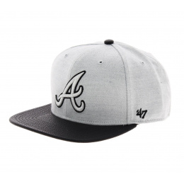 Gray Atlanta Braves Cap - 47 Brand