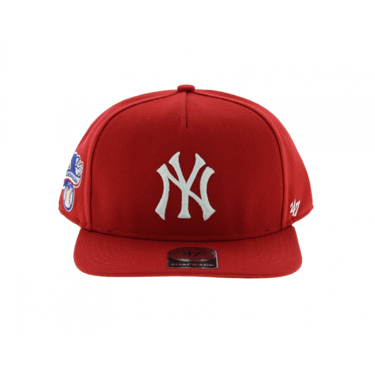Casquette NY Yankeees rouge - 47 Brand - snapback Reference : 5593