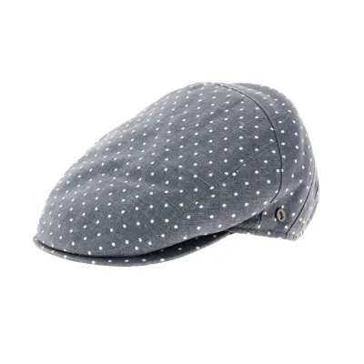 Polka dot flat cap - Doria - summer cap Reference: 5618 | Traclet Hat Shop