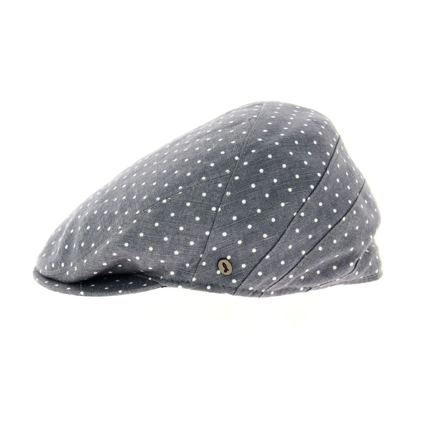 Polka dot flat cap - Doria - summer cap Reference: 5618 | Traclet Hat Shop