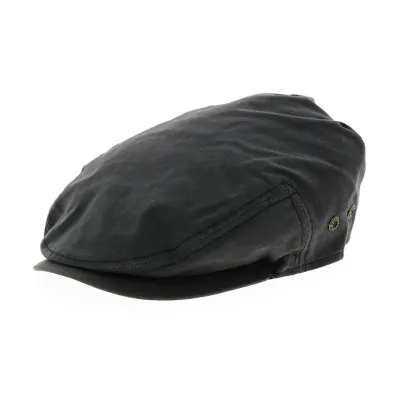 Casquette Adin Stetson noire - casquette impermeable Reference : 5622 | Chapellerie Traclet