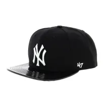 NY cap with black visor - 47 Brand Reference: 5630 | Traclet Hat Shop
