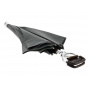 Grey walking stick-seat umbrella - Il Marchesato