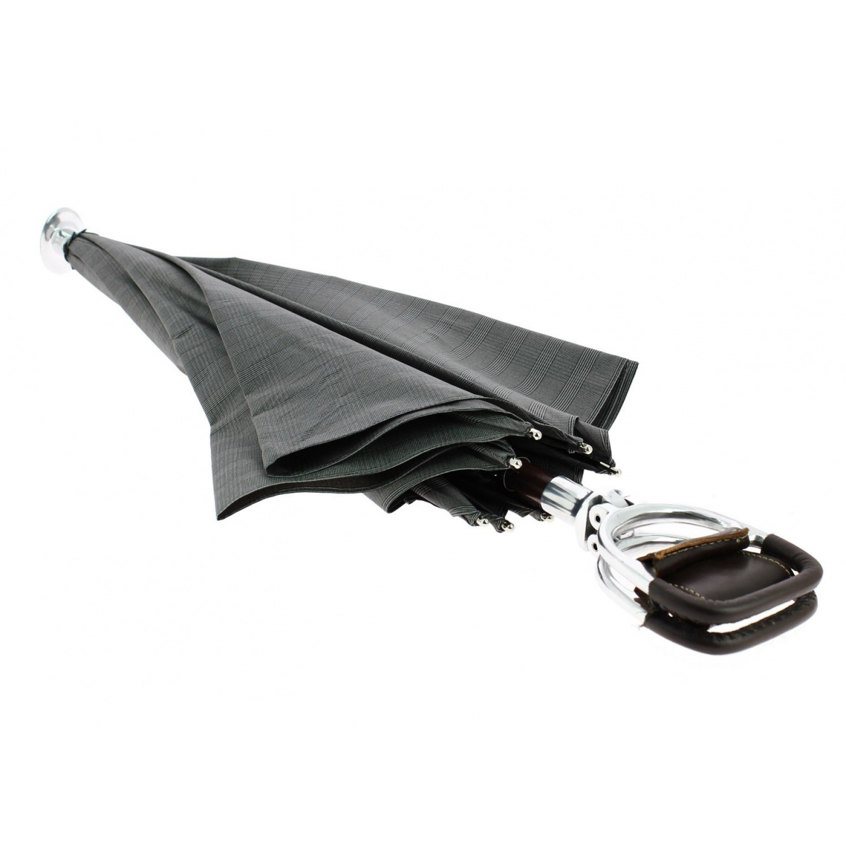 Canne-siège parapluie gris - Il Marchesato Reference : 5642