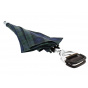 Green cane-seat umbrella - Il Marchesato      