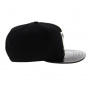 Los Angeles Dodgers Cap with Faux Leather Visor - 47 Brand