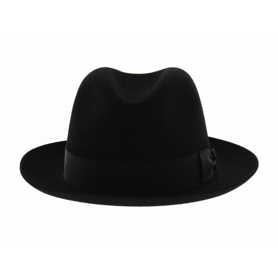 Chapeau Fedora Feutre noir - Tonak