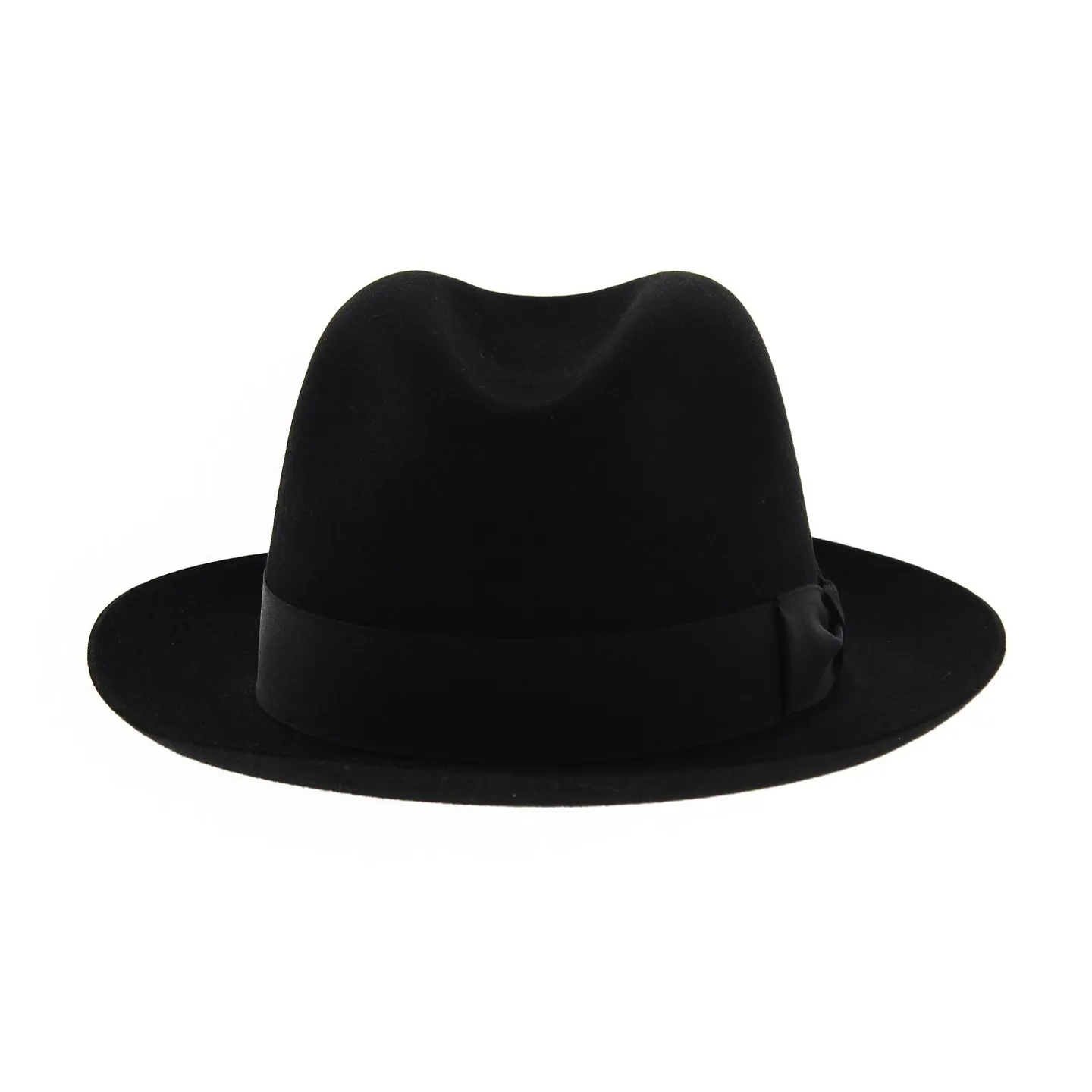 Chapeau Fedora Feutre noir - Tonak Reference : 5650 | Chapellerie Traclet