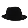 Chapeau Fedora Feutre noir - Tonak Reference : 5650 | Chapellerie Traclet
