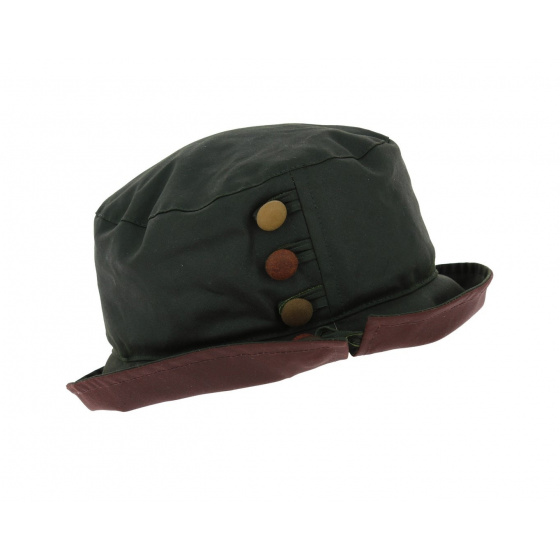 Olivia Wax Rain Hat - Olney