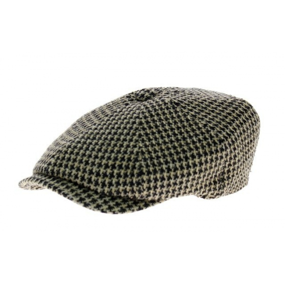 Many Houndstooth Stetson cap 