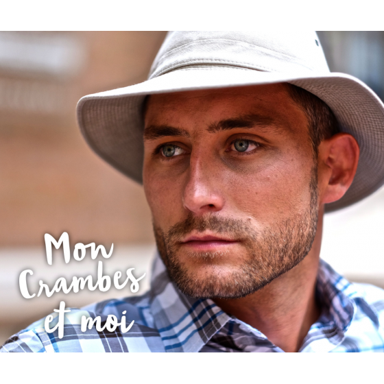 Tanzania Cotton Safari Hat Beige UPF 50+ - Crambes Tanzania Cotton Safari Hat Beige UPF 50+ - Crambes