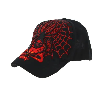 Casquette Black Widow - Hot leathers Reference : 5731 | Chapellerie Traclet