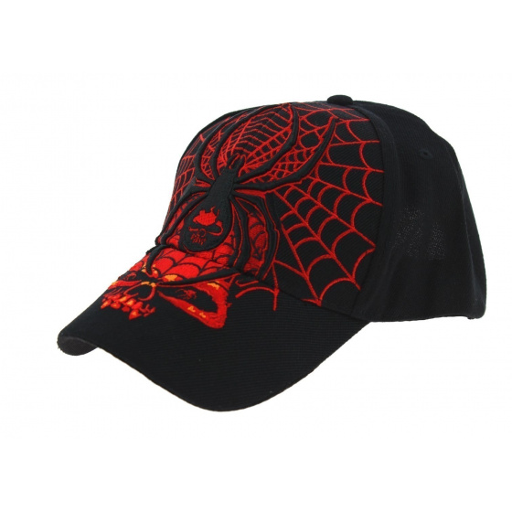 Casquette Black Widow - Hot leathers