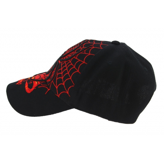 Casquette Black Widow - Hot leathers Casquette Black Widow - Hot leathers