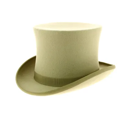 Chapeau haut de forme - Beige - achat haut de forme Reference : 5749 | Chapellerie Traclet