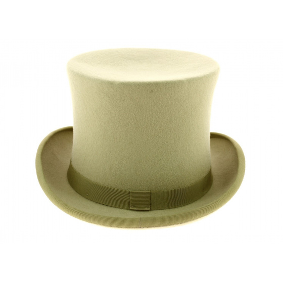 Chapeau Haut De Forme Feutre - Beige Chapeau Haut De Forme Feutre - Beige