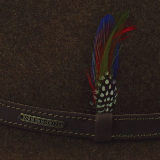 Chapeau Powell Woolfelt Marron - Stetson