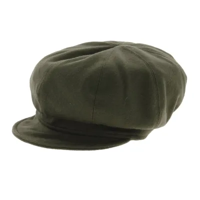 Newsboy Cap Gore-Text - Olive Reference: 5805 | Traclet Hat Shop