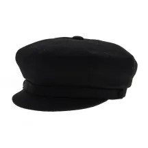 Casquette Stephanoise - Noire - Boutique Traclet Reference : 5855 | Chapellerie Traclet