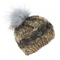 Pompon hat - Caramello