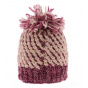 Bonnet tricot Maissa - Bois de rose
