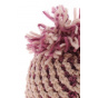 Maissa knit beanie - Rosewood
