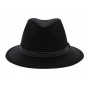 Traveller Skylar cashmere hat Black