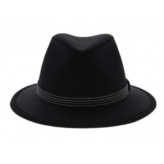 Black Skylar Traveler Cashmere Hat