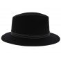 Black Skylar Traveler Cashmere Hat