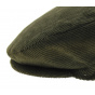 Khaki Flat Velvet Cap