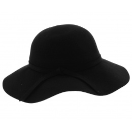 Flechet Wool Wide Brim Hat - Alysa