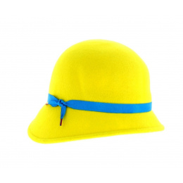 Chapeau cloche Natalina - Rouge