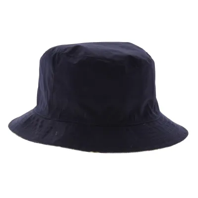Ryder reversible bucket hat black and fancy pattern Reference: 6007 | Traclet Hat Shop