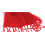 Red Wool Scarf Made In France - Traclet