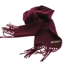 Echarpe laine bordeaux - Traclet Reference : 6026 | Chapellerie Traclet