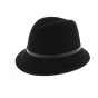 Black Darcy Trilby Hat - Betmar