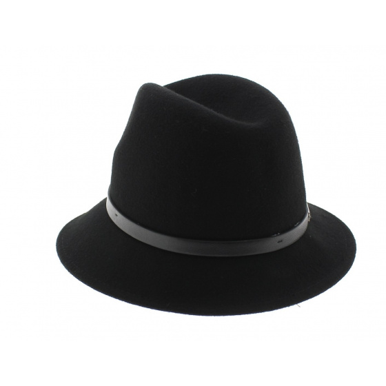 Chapeau Trilby Darcy Noir - Betmar